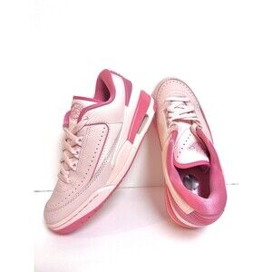 Nike Air Jordan 2/3 Washed Coral Pink Salt Women's Shoe Size 8 Leather Low